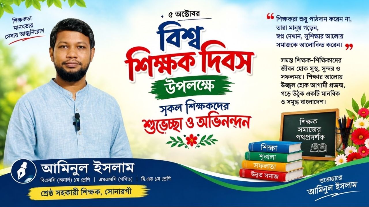 শিক্ষকতা মহান পেশা: শিক্ষকের সম্মান ও অধিকার